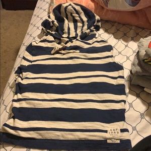 Lightly worn long sleeve hooded top